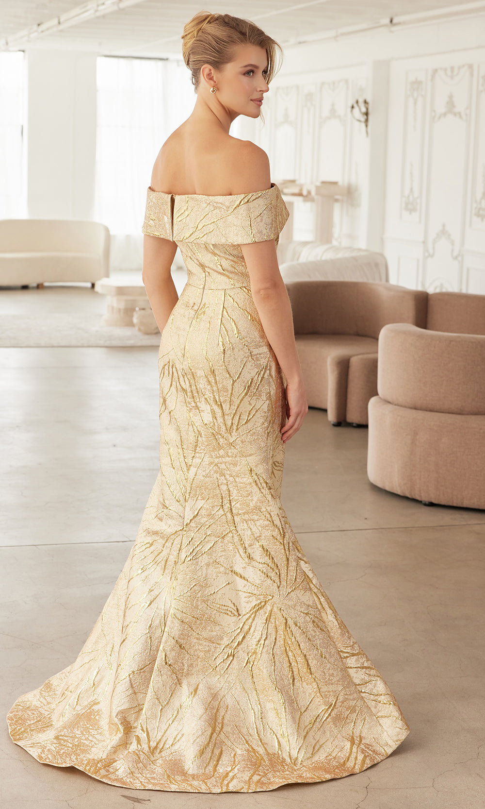 Nox Anabel MJ144 - Structured Off Shoulder Formal Dress Formal Gowns