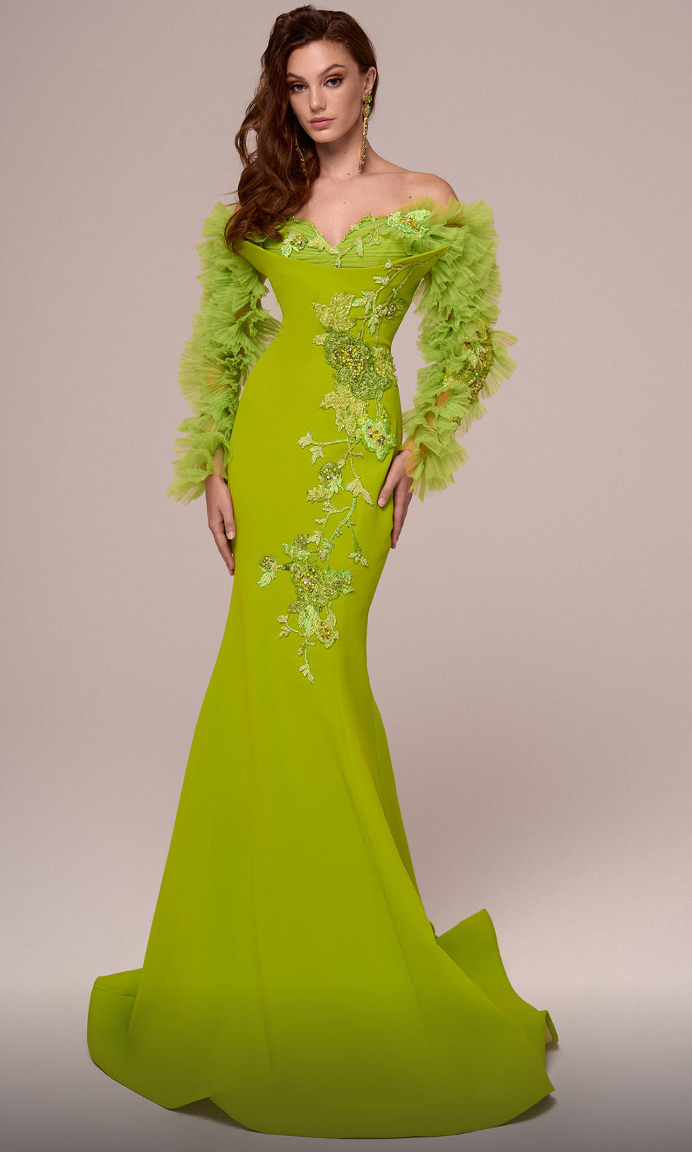 MNM Couture F02891 - Sweetheart Embroidered Evening Gown Evening Gown