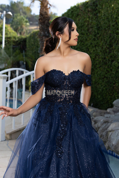 May Queen MQ2176 - Sweetheart A-Line Evening Gown Prom Dresses