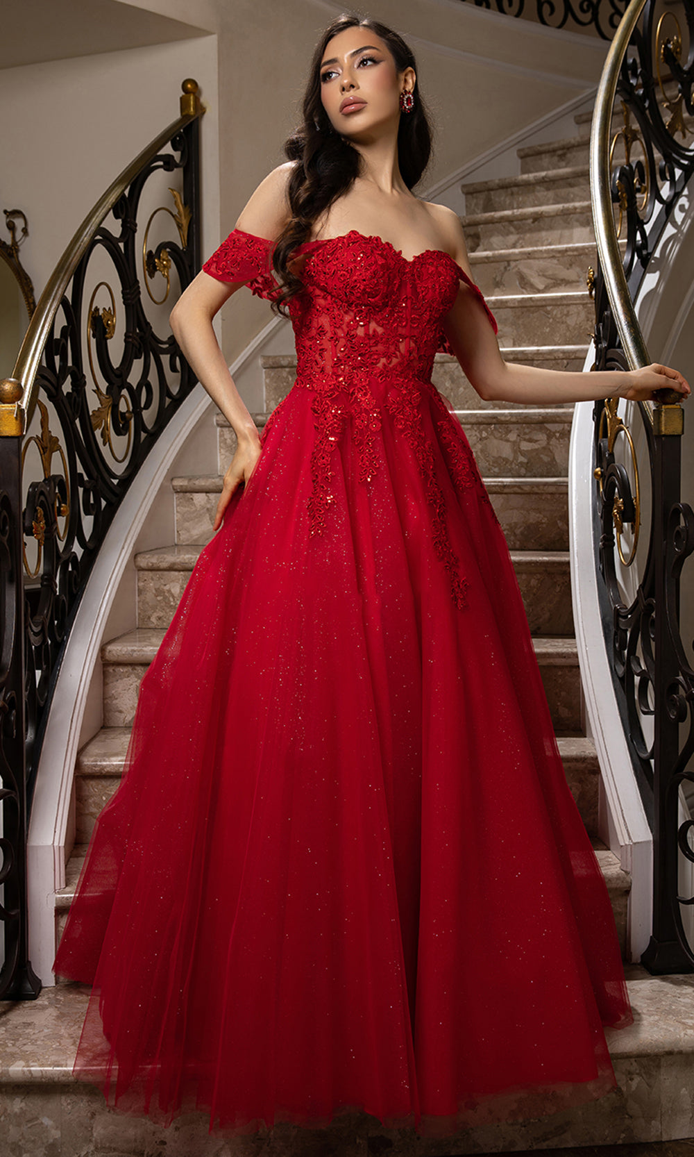 May Queen MQ2176 - Sweetheart A-Line Evening Gown Prom Dresses