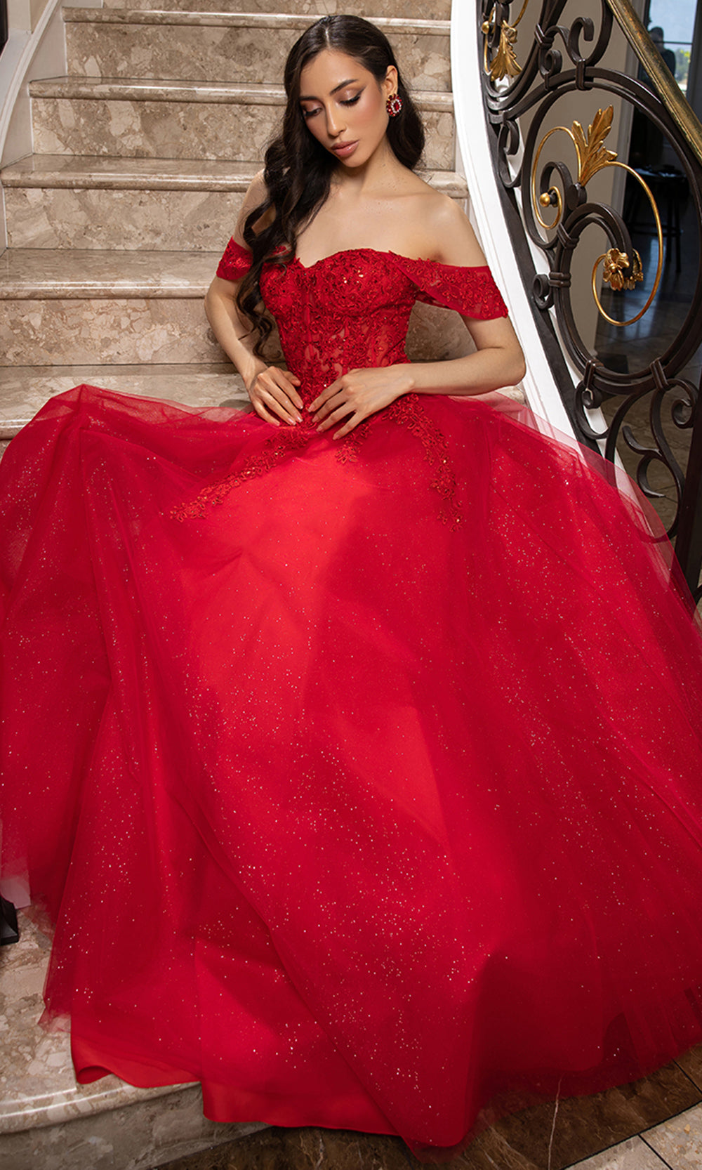 May Queen MQ2176 - Sweetheart A-Line Evening Gown Prom Dresses