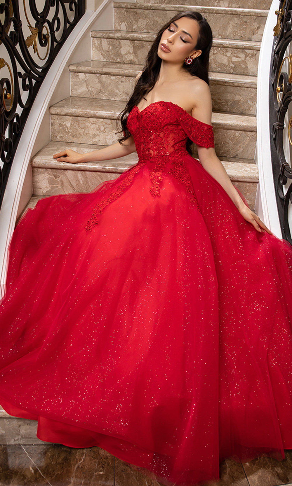 May Queen MQ2176 - Sweetheart A-Line Evening Gown Prom Dresses