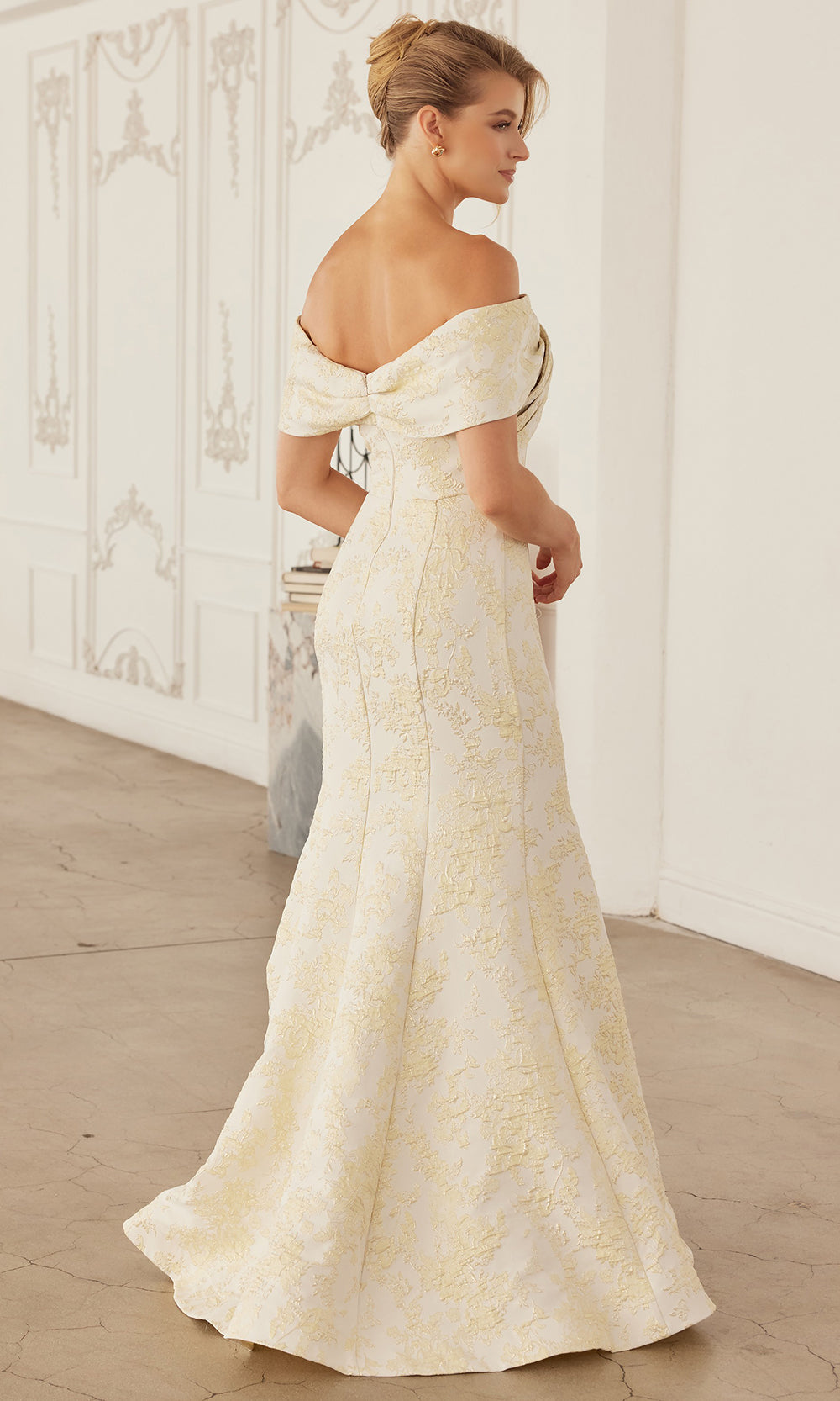 Nox Anabel MT154 - Fitted Off Shoulder Formal Dress Formal Gowns