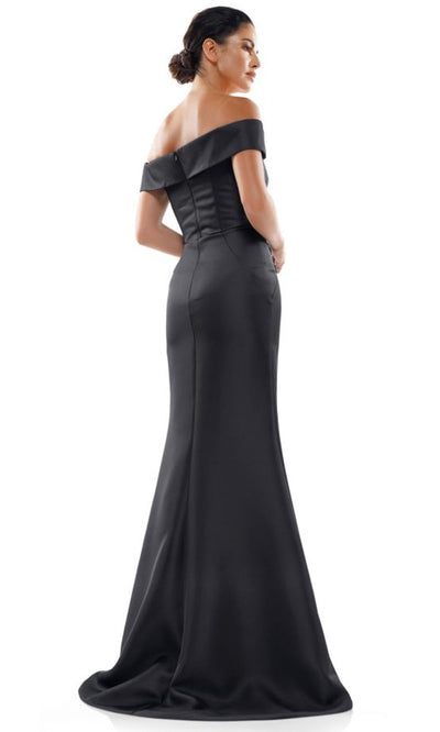 Marsoni by Colors MV1003-1 - Sweetheart Long Gown with Applique Waist Formal Gowns