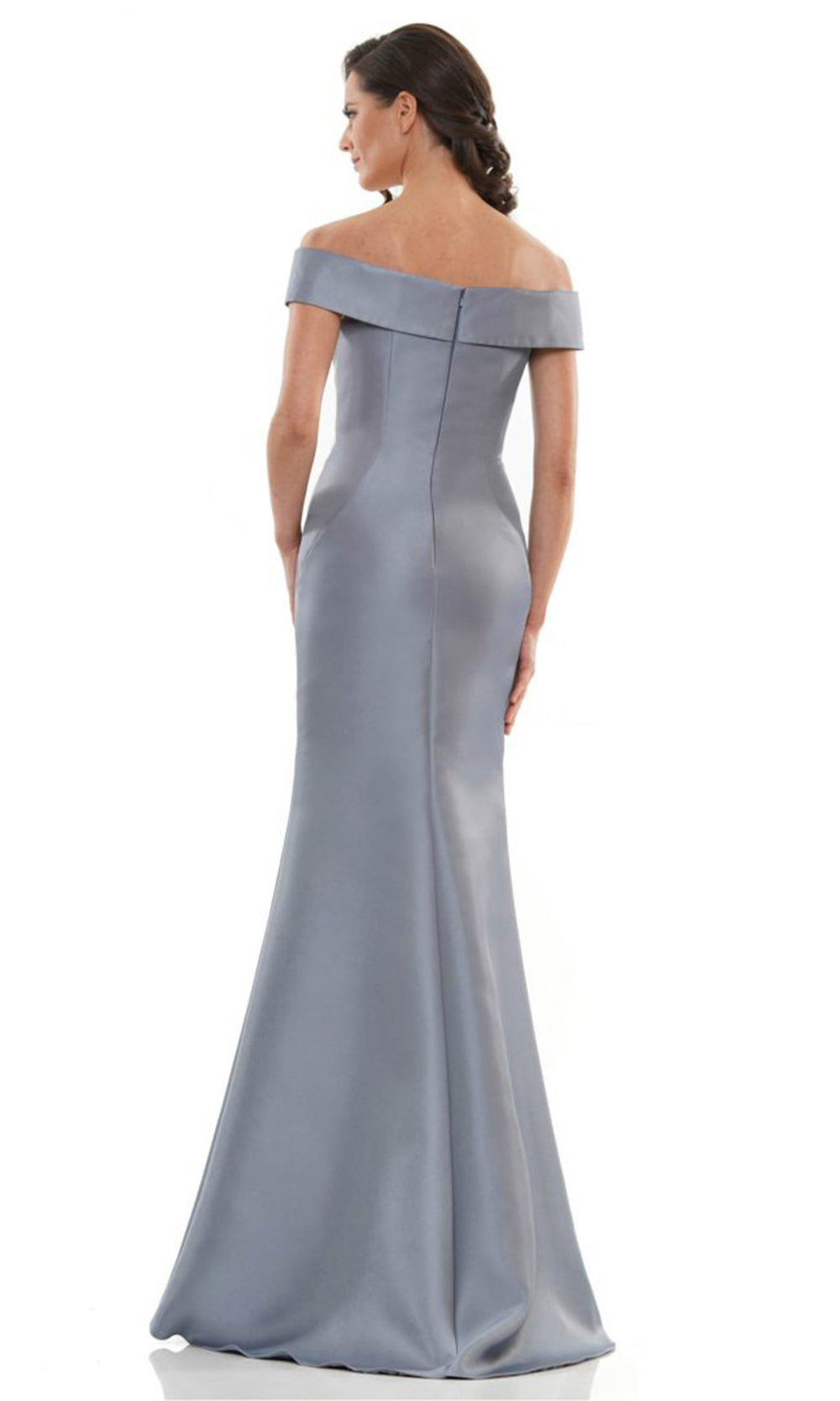 Marsoni by Colors MV1003-1 - Sweetheart Long Gown with Applique Waist Formal Gowns