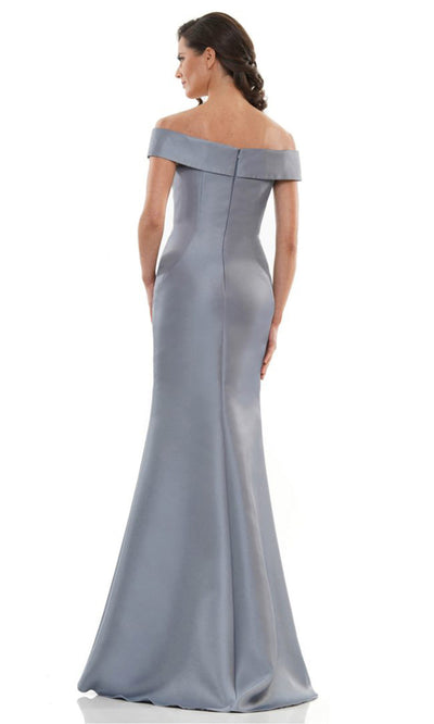 Marsoni by Colors MV1003-1 - Sweetheart Long Gown with Applique Waist Formal Gowns