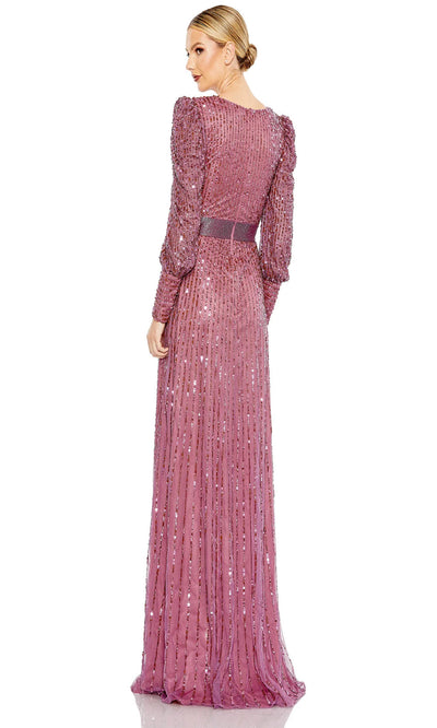 Mac Duggal 5720 - Sequin Long Sleeve Evening Dress Special Occasion Dresses