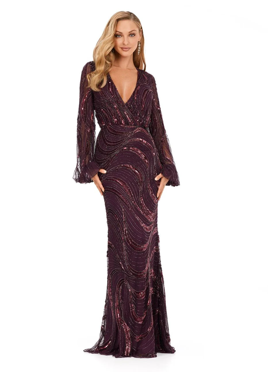 Ashley Lauren 11210 - Embellished Gown