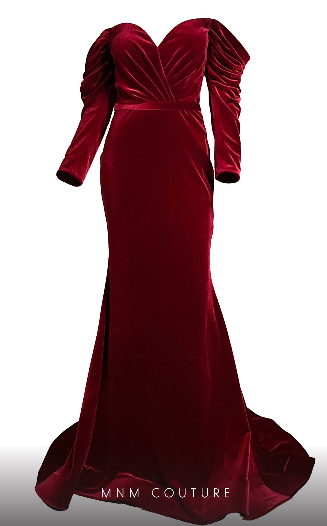 MNM Couture N0230A - Off Shoulder Gown