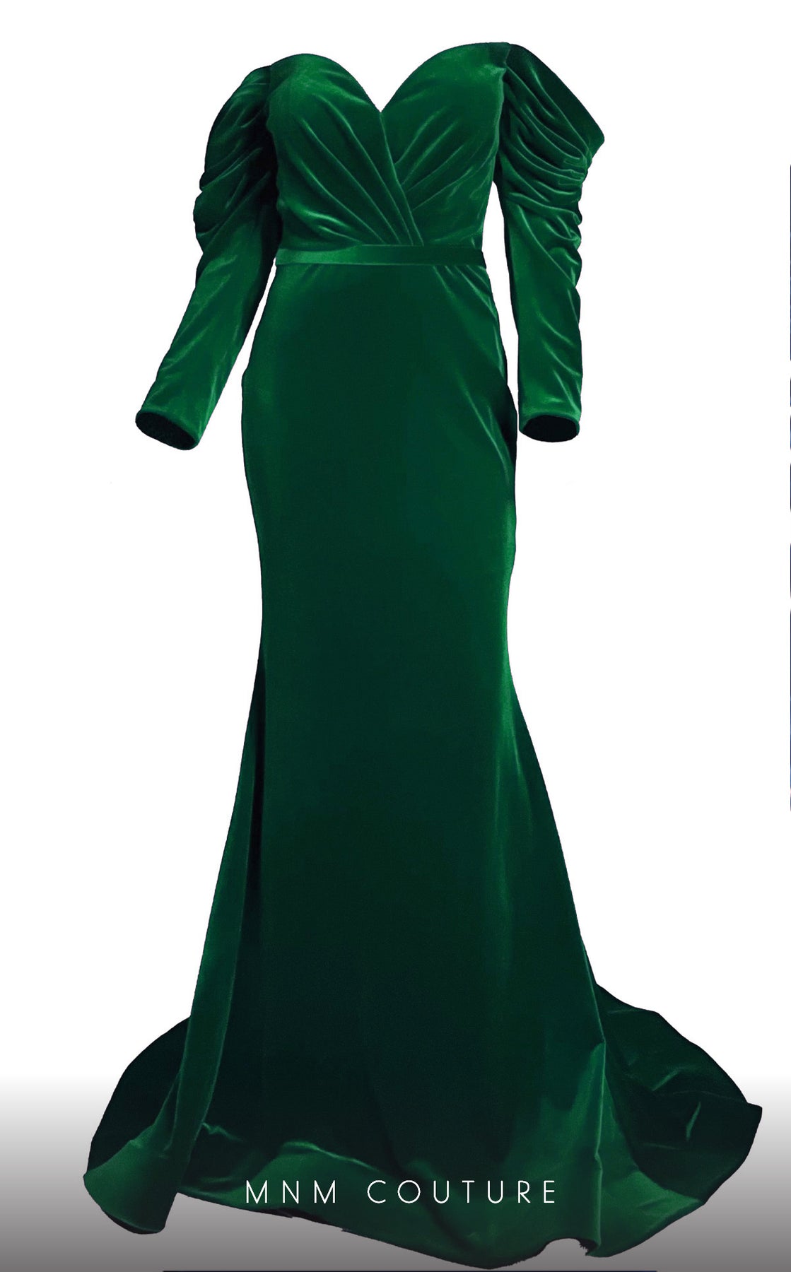 MNM Couture N0230A - Off Shoulder Gown