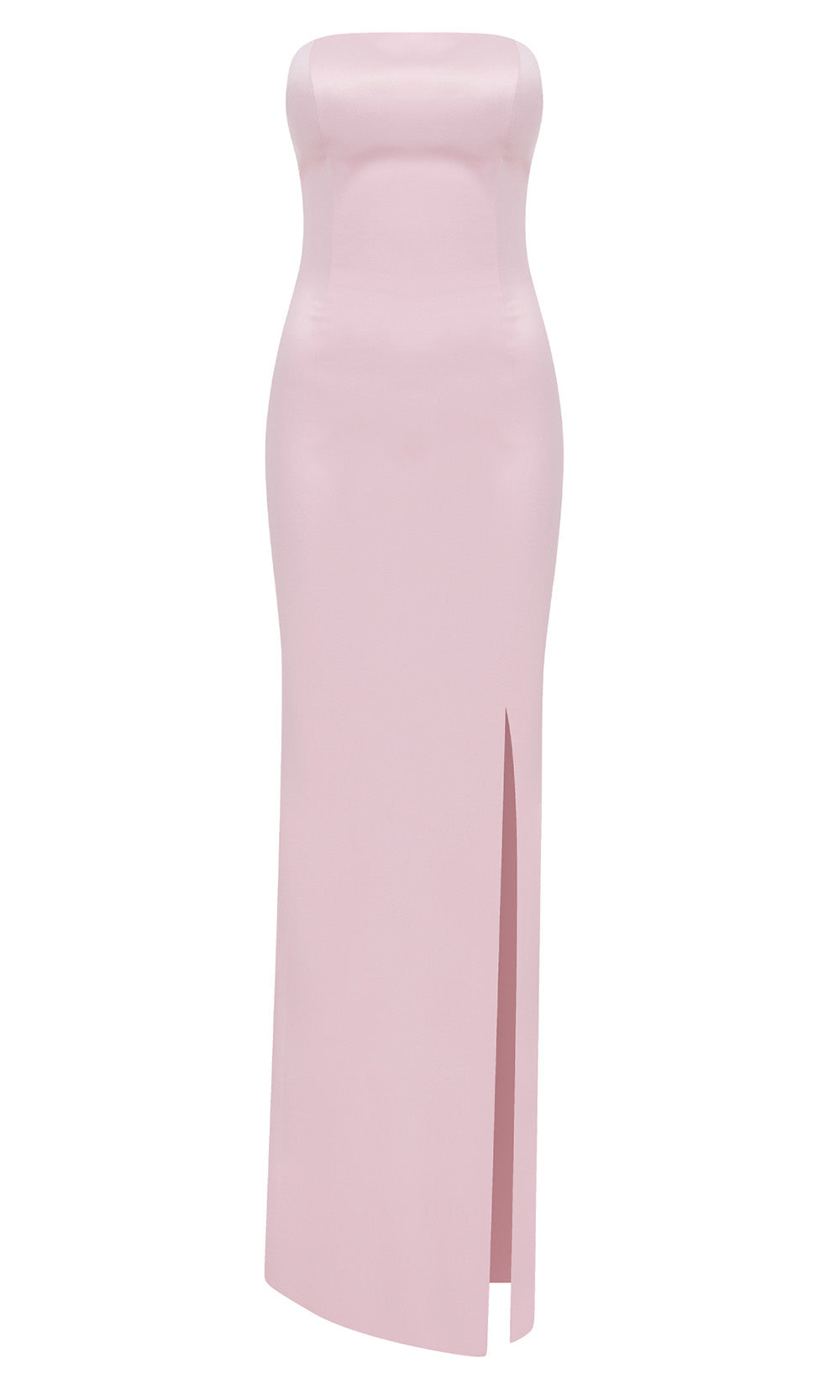 MNM Couture N0598 - Straight Neckline Satin Evening Gown Evening Dresses