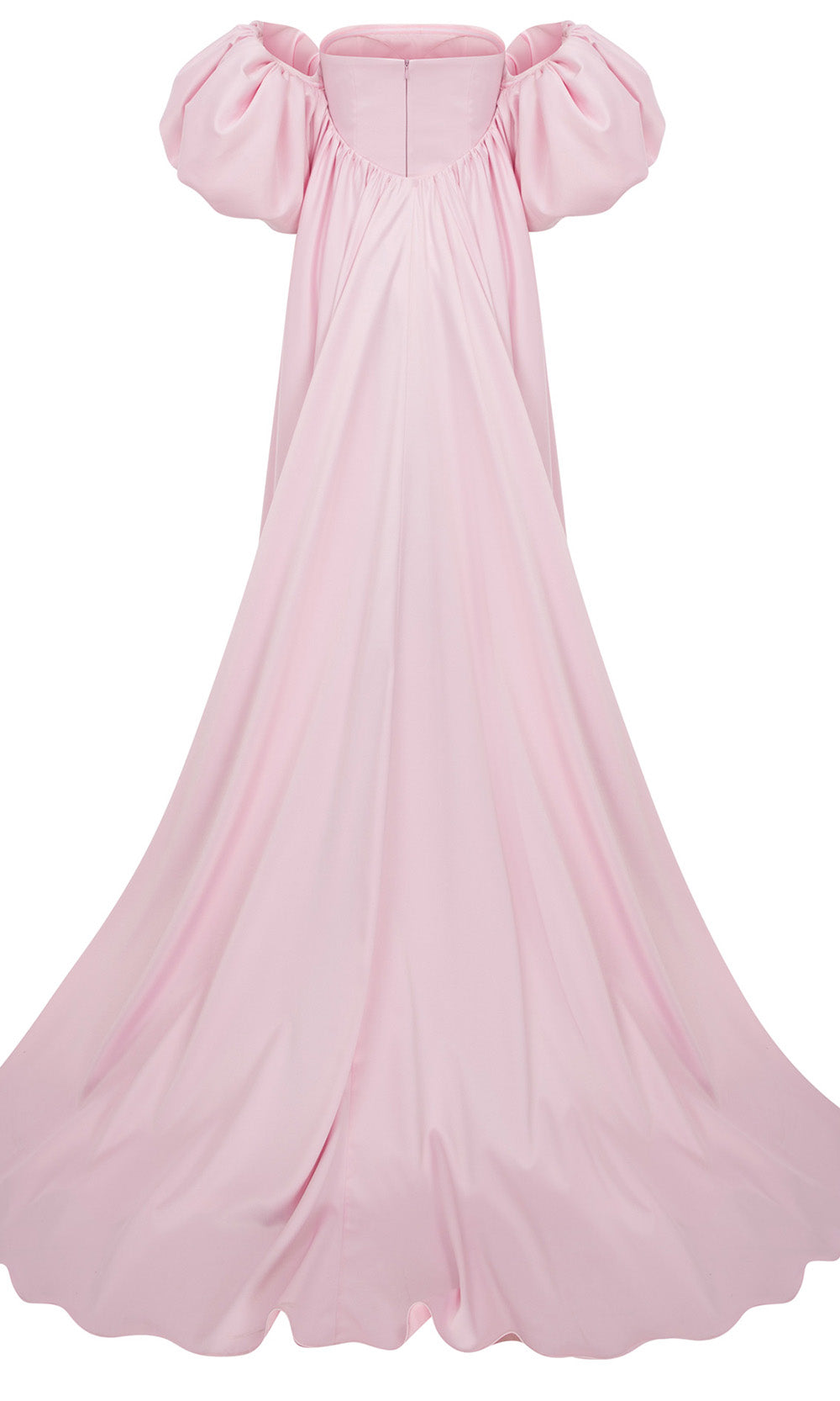MNM Couture N0598 - Straight Neckline Satin Evening Gown Evening Dresses