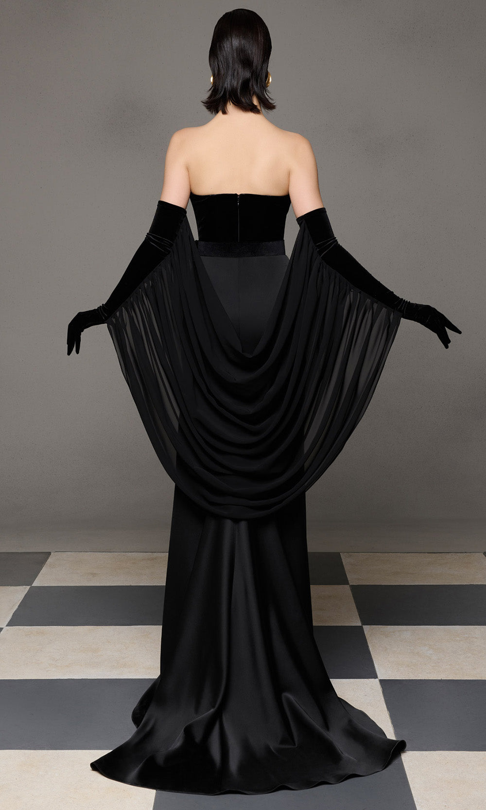 MNM Couture N0634 - Plunging Sweetheart Belted Prom Gown Evening Dresses