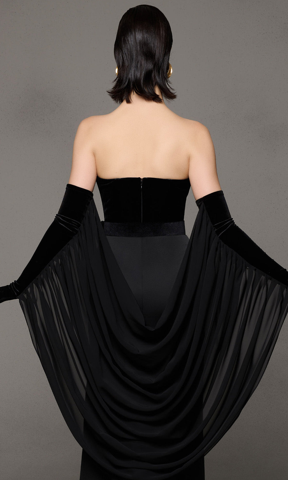 MNM Couture N0634 - Plunging Sweetheart Belted Prom Gown Evening Dresses