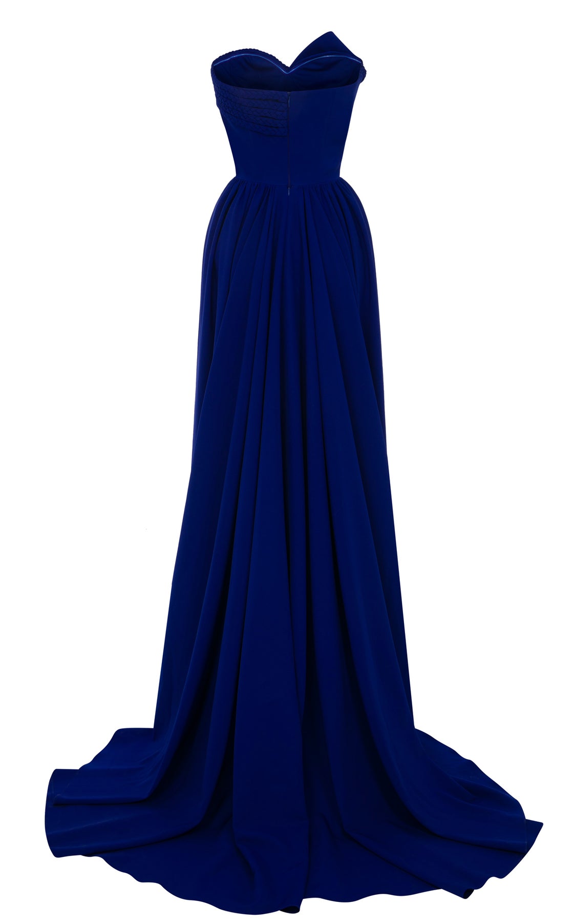 MNM COUTURE N0687 - Braided Bodice Strapless Evening Gown