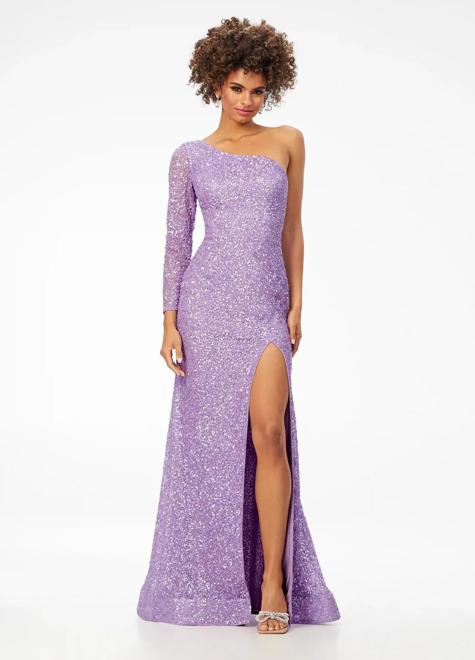 Ashley Lauren 1977 - One Sleeved Gown