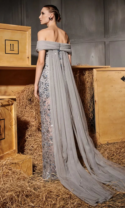 MNM Couture N0652 - Sequin Embroidered Sweetheart Gown Prom Dresses