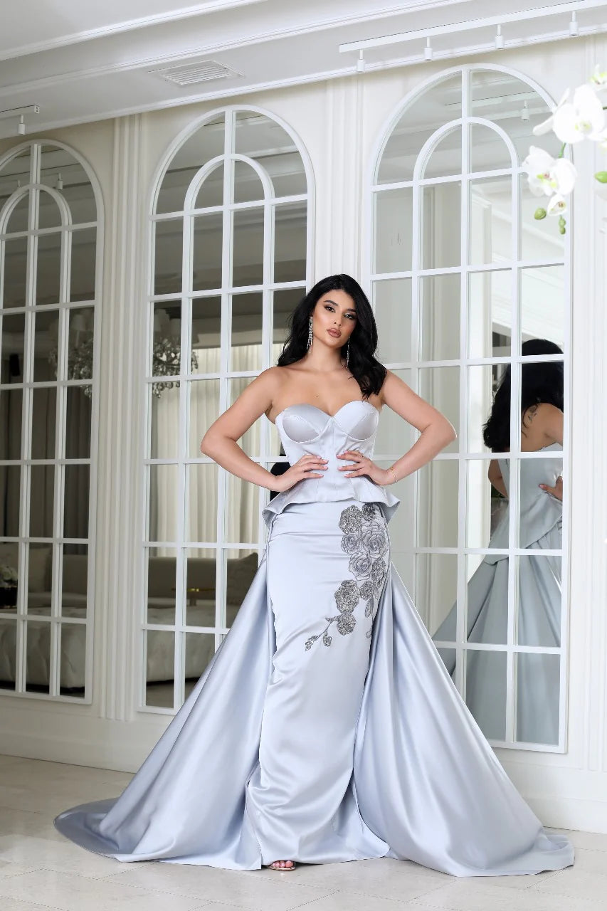 MNM Couture N0648 - Sweetheart Corset Evening Gown