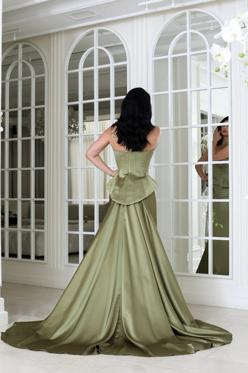 MNM Couture N0648 - Sweetheart Corset Evening Gown