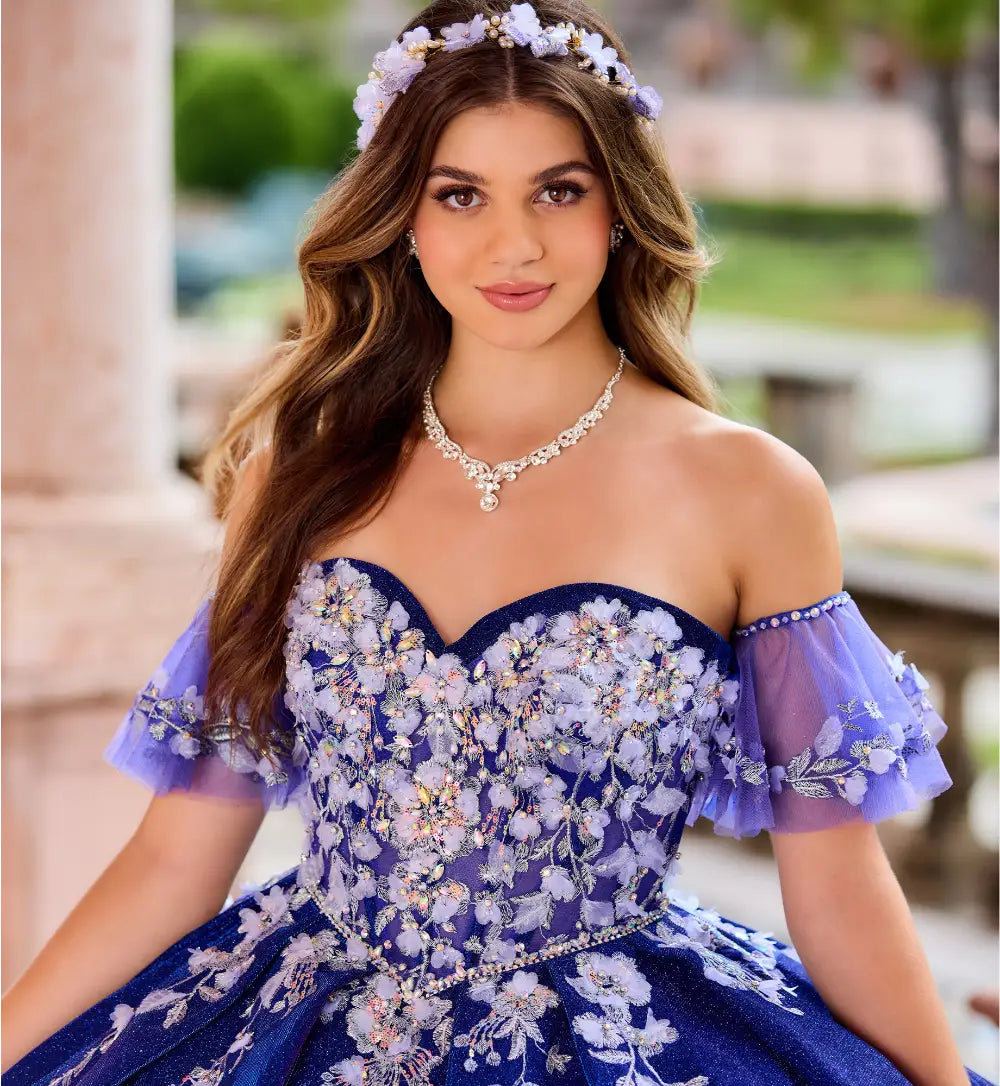 Princesa by Ariana Vara PR30134 - Pleated Quinceanera Dress