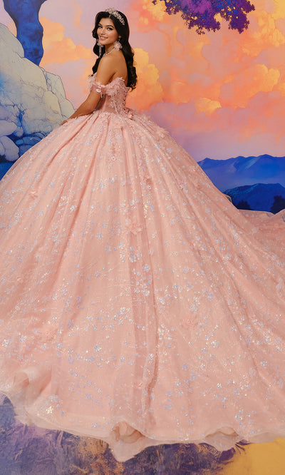Princesa by Ariana Vara PR30206 - Corset Bodice Embellished Ballgown Ball Gowns