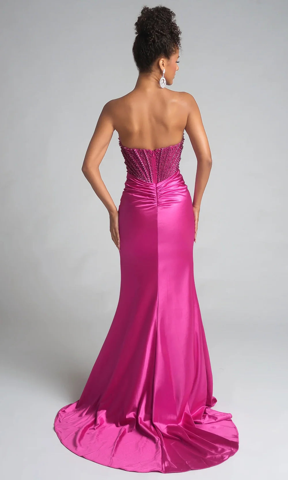 Portia and Scarlett PS26041 - Corset Bodice Crystal Beaded Dress Pageant Dresses