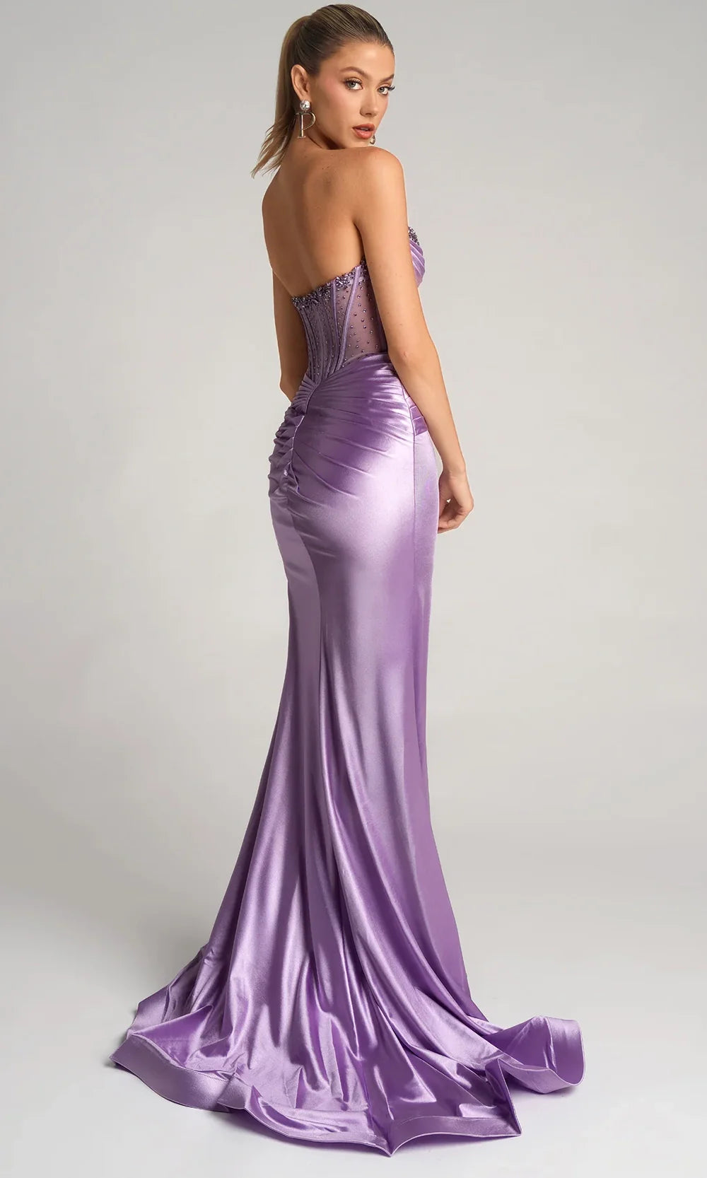 Portia and Scarlett PS26085 - Sweetheart Beaded Top Fitted Dress Prom Dresses