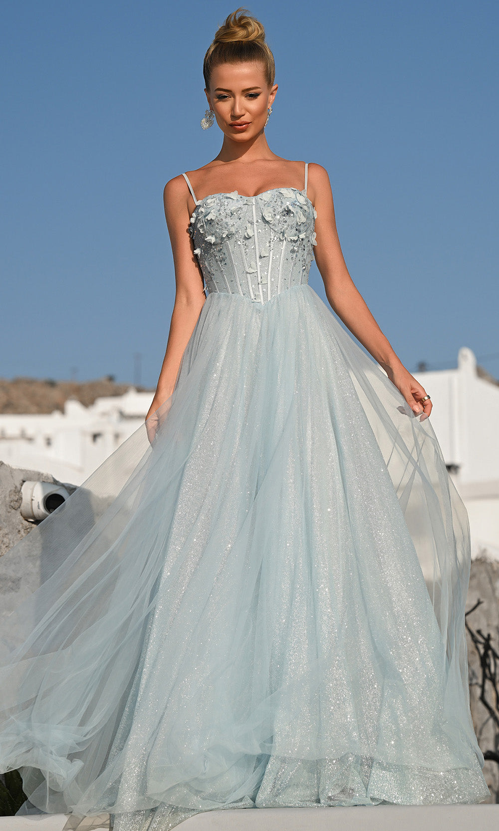 Portia and Scarlett PS26146 - Sweetheart A-Line Gown With Corset Bodice Prom Dresses