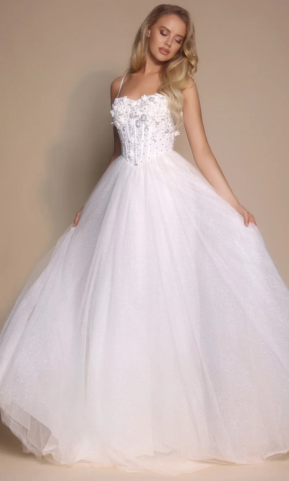 Portia and Scarlett PS26146 - Sweetheart A-Line Gown With Corset Bodice Prom Dresses