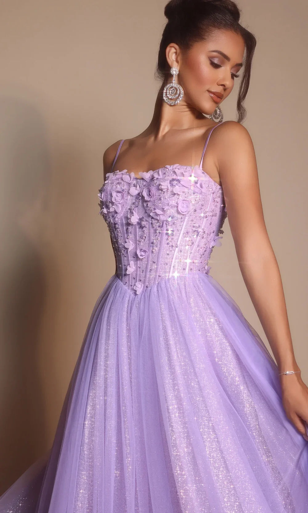 Portia and Scarlett PS26146 - Sweetheart A-Line Gown With Corset Bodice Prom Dresses