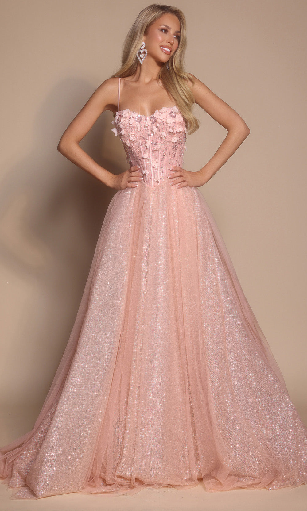 Portia and Scarlett PS26146 - Sweetheart A-Line Gown With Corset Bodice Prom Dresses