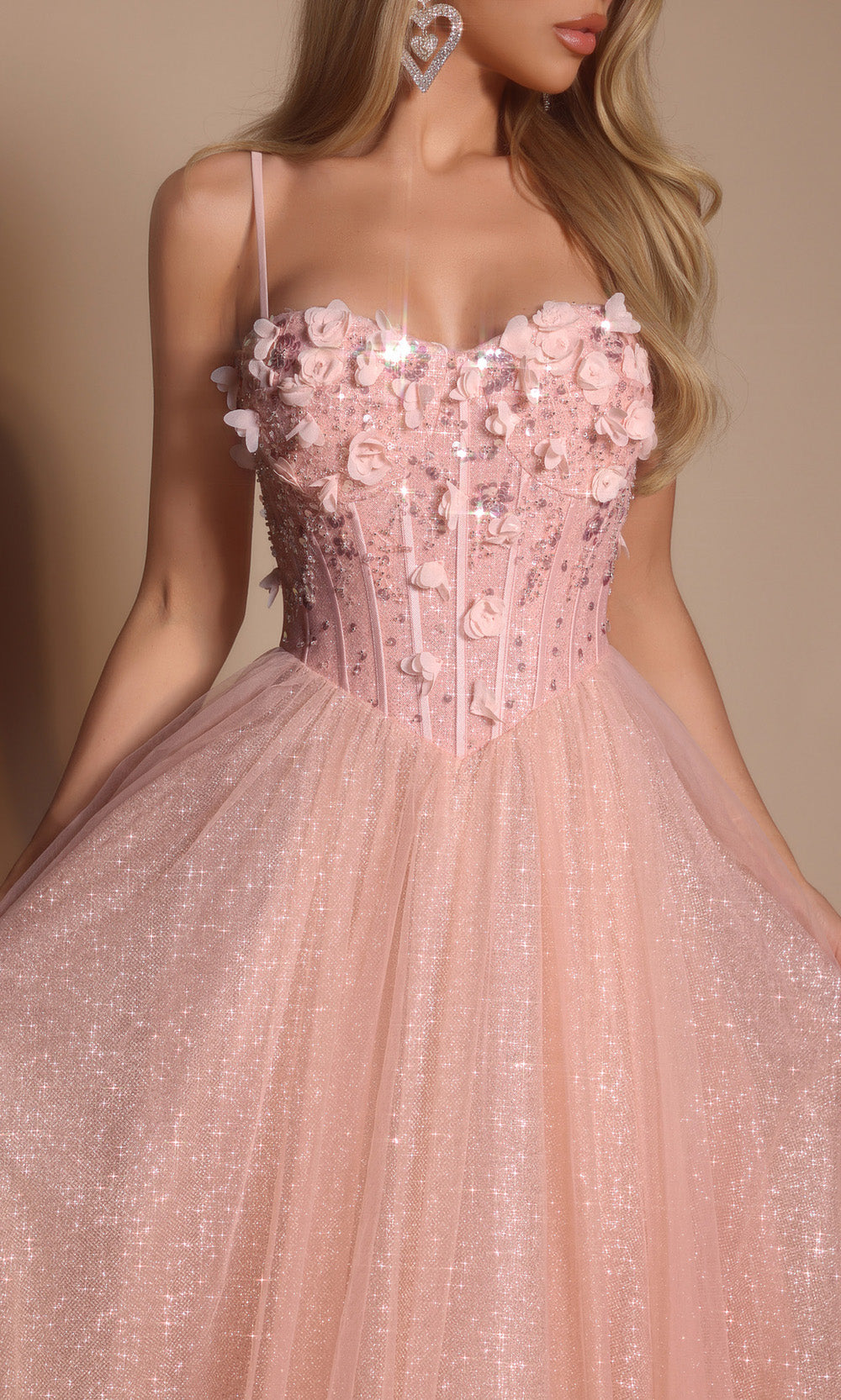 Portia and Scarlett PS26146 - Sweetheart A-Line Gown With Corset Bodice Prom Dresses