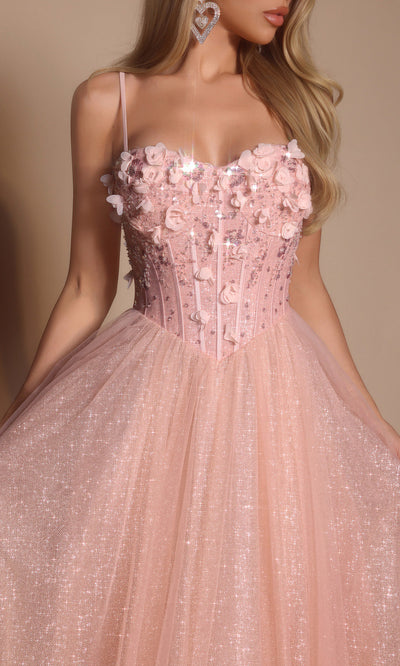 Portia and Scarlett PS26146 - Sweetheart A-Line Gown With Corset Bodice Prom Dresses