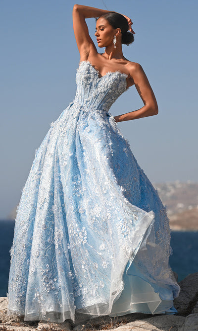 Portia and Scarlett PS26149 - Applique Sweetheart Prom Ballgown Quinceanera Dresses