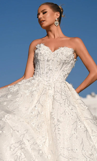 Portia and Scarlett PS26149 - Applique Sweetheart Prom Ballgown Quinceanera Dresses