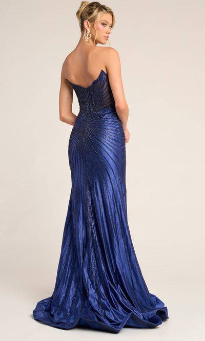 Portia and Scarlett PS26250 - Illusion Corset Sheath Prom Gown Prom Dresses