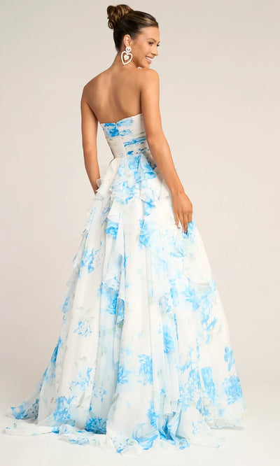 Portia and Scarlett PS26254 - Printed Sweetheart A-Line Gown Prom Dresses