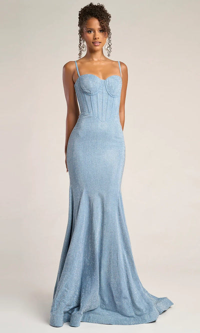 Portia and Scarlett PS26258 - Fitted Sweetheart Gown With Corset Bodice Prom Dresses