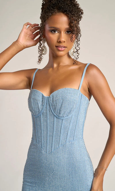 Portia and Scarlett PS26258 - Fitted Sweetheart Gown With Corset Bodice Prom Dresses