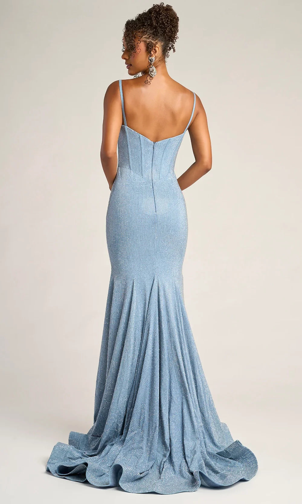 Portia and Scarlett PS26258 - Fitted Sweetheart Gown With Corset Bodice Prom Dresses