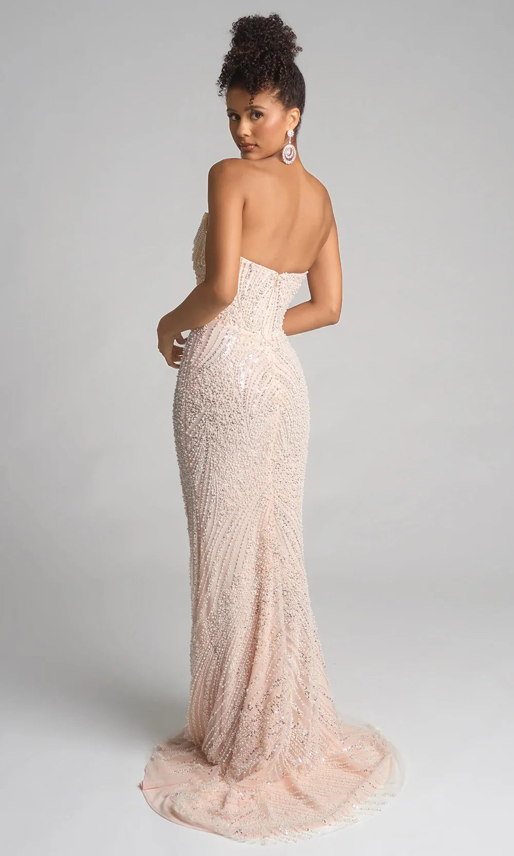 Portia and Scarlett PS26277 - Strapless Neckline High Slit Prom Dress Prom Dresses