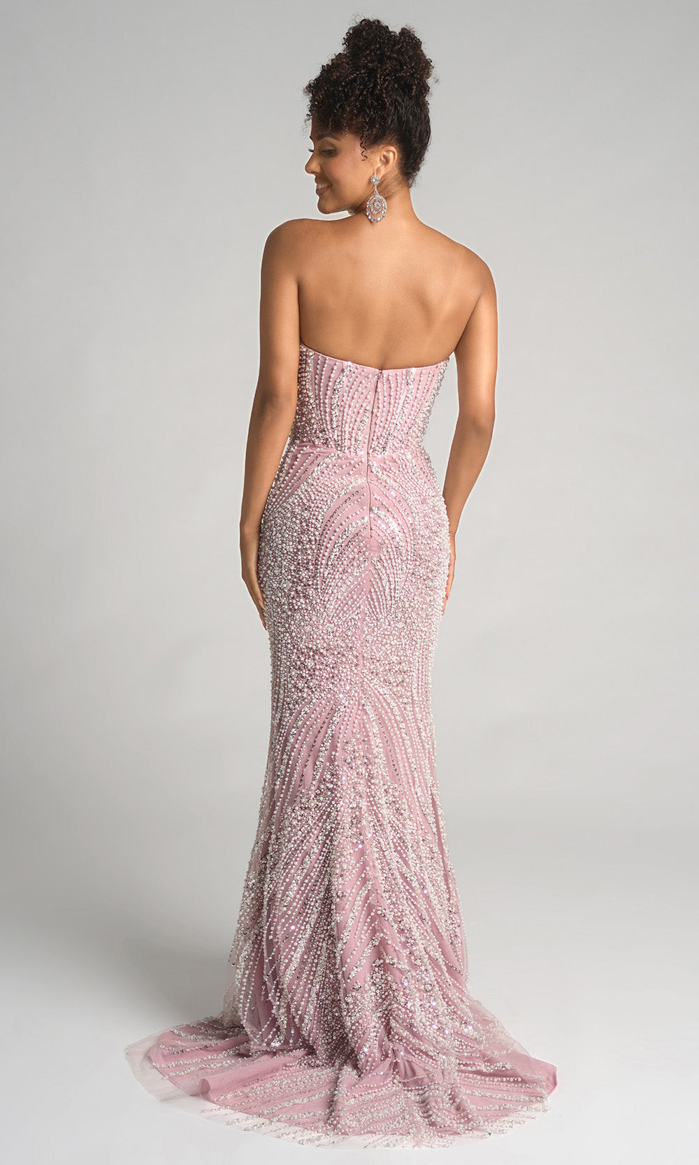 Portia and Scarlett PS26277 - Strapless Neckline High Slit Prom Dress Prom Dresses