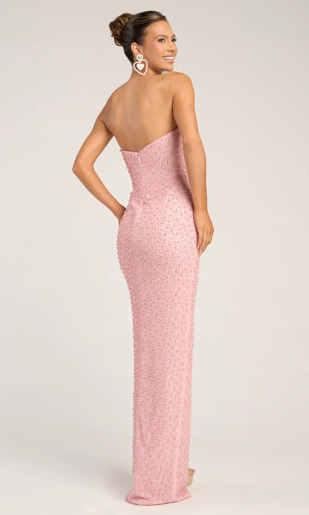 Portia and Scarlett PS26309E - Strapless Evening Dress With Beading Prom Dresses