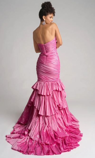 Portia and Scarlett PS26325E - Ruched Ruffle Mermaid Prom Gown Prom Dresses
