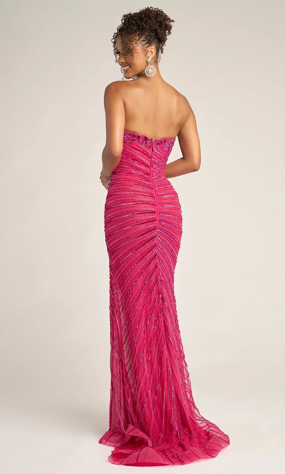 Portia and Scarlett PS26422C - Embellished Sheath Dress With Slit Prom Dresses