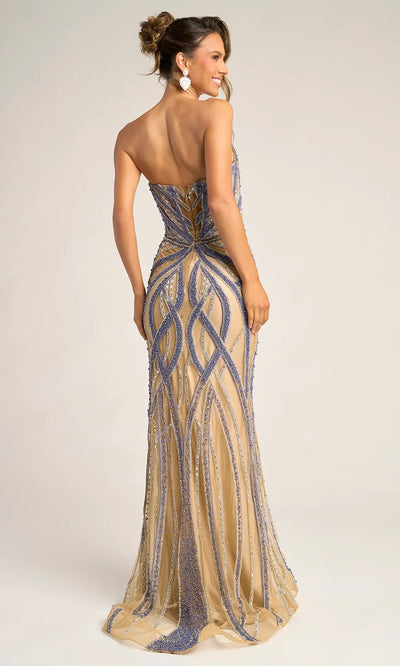 Portia and Scarlett PS26423C - Basque Waist Sweetheart Beaded Gown Prom Dresses