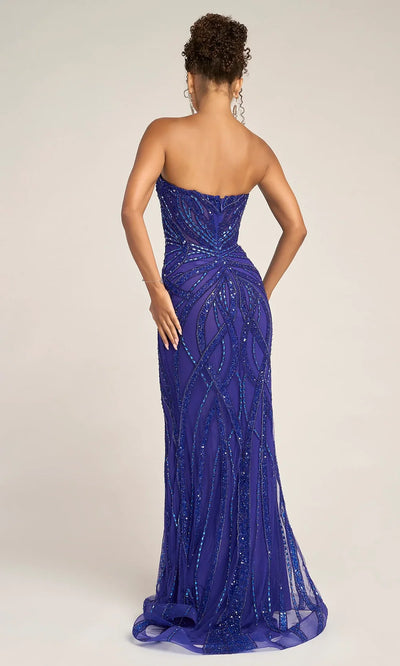 Portia and Scarlett PS26423C - Basque Waist Sweetheart Beaded Gown Prom Dresses