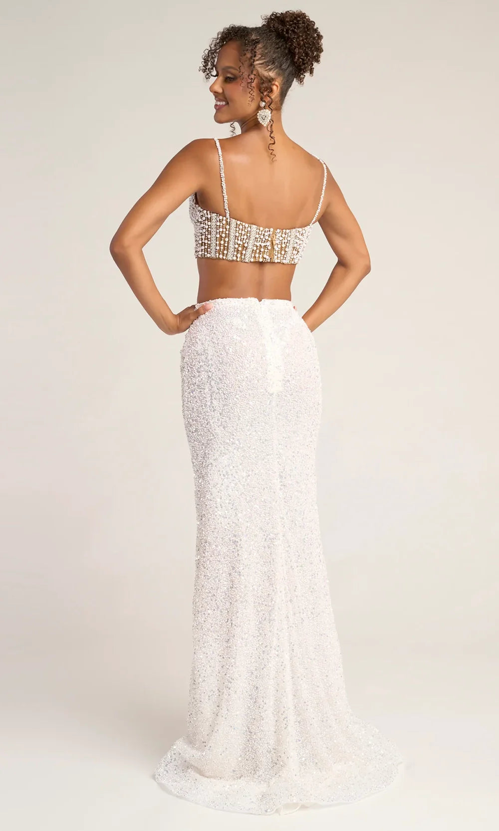 Portia and Scarlett PS26453C - Fully Embellished Sweetheart Fitted Dress Bridal Dresses