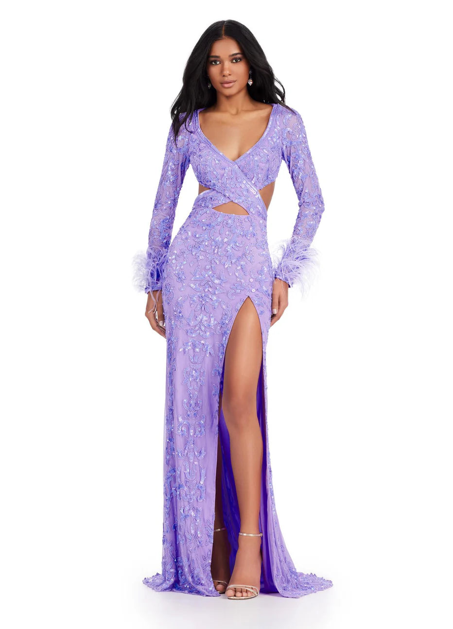 Ashley Lauren 11364 - Crisscross Gown