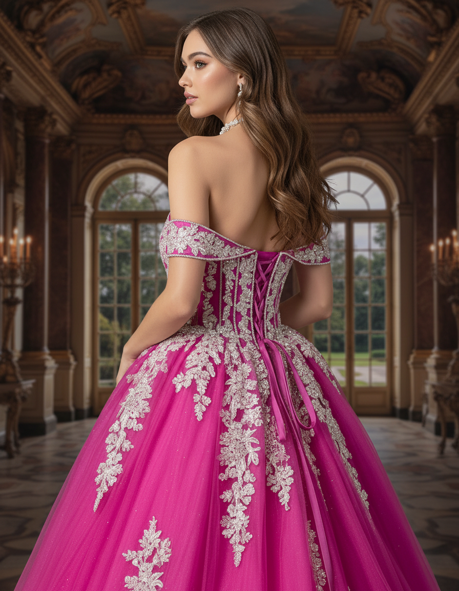Jovani Q47375 - Beaded Corset Sweetheart Quince Gown Quinceanera Dresses in Purple